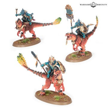 Warhammer Age of Sigmar: Seraphon - Aggradon Lancers