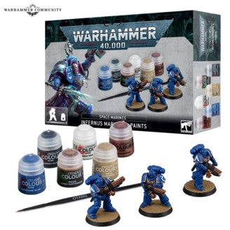 Warhammer 40k: Spce Marines - Infernus Marines & Paint Set