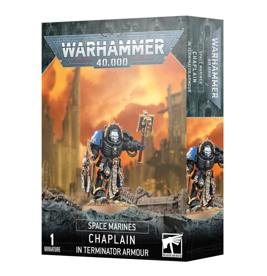 Warhammer 40,000: Space Marines Chaplain in Terminator Armour