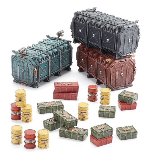 40K: Battlezone Manufactorum – Munitorum Armoured Containers