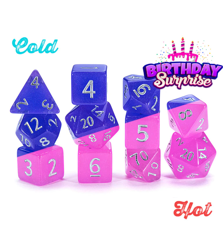 “Birthday Surprise” Chromomancy Dice