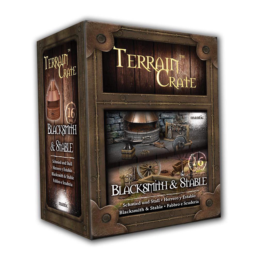 Blacksmith and Stable Terrain Crate