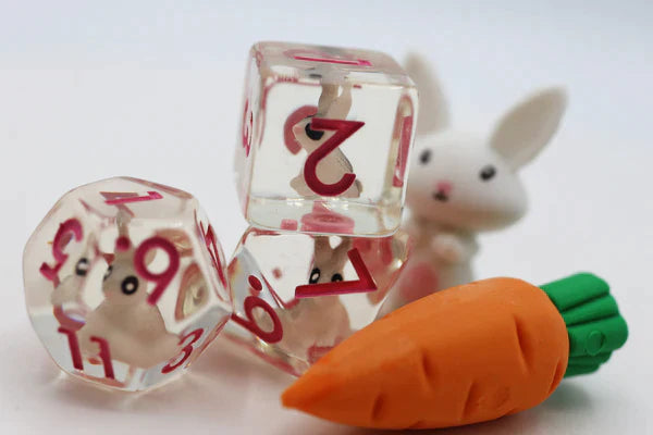 Foam Brain Games: Backyard Bunny RPG Dice Set