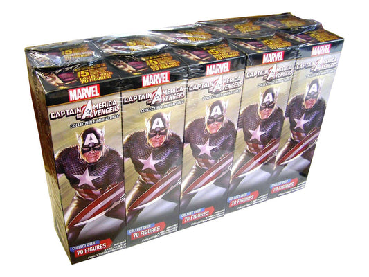 HeroClix: Marvel Captain America and the Avengers Booster