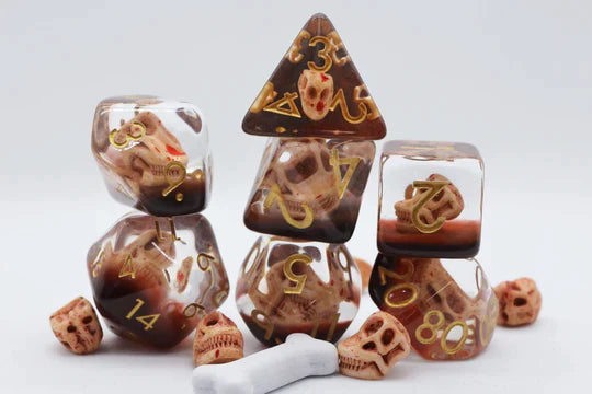 Foam Brain Games: Dino Fossil RPG Dice Set