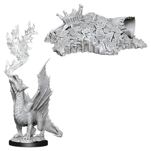 Nolzur’s: Gold Dragon Wyrmling & Small Treasure Pile
