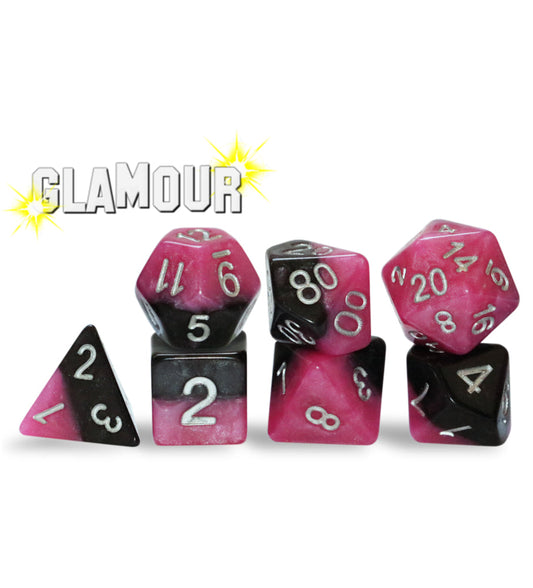 “Glamour” Halfsies Dice