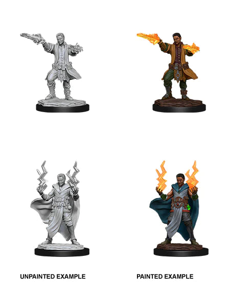 D&D Nolzur’s Marvelous Miniatures: Human Sorcerer (Male)