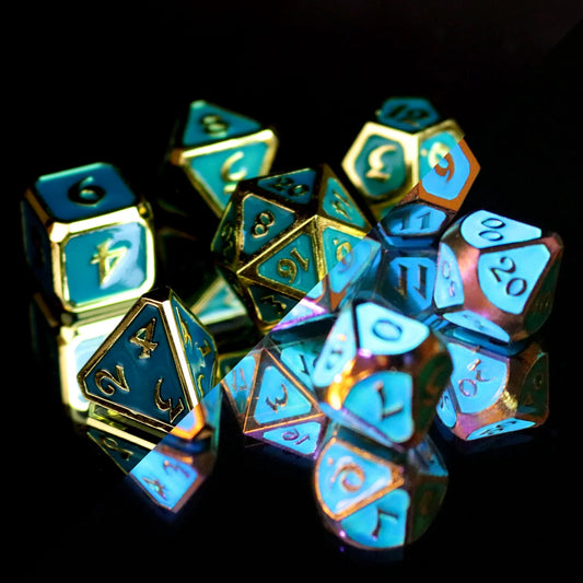 7 Piece RPG Set - AfterDark Mythica Neon Surf