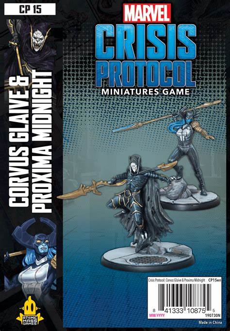 Marvel Crisis Protocol: Corvus Glaive and Proxima Midnight