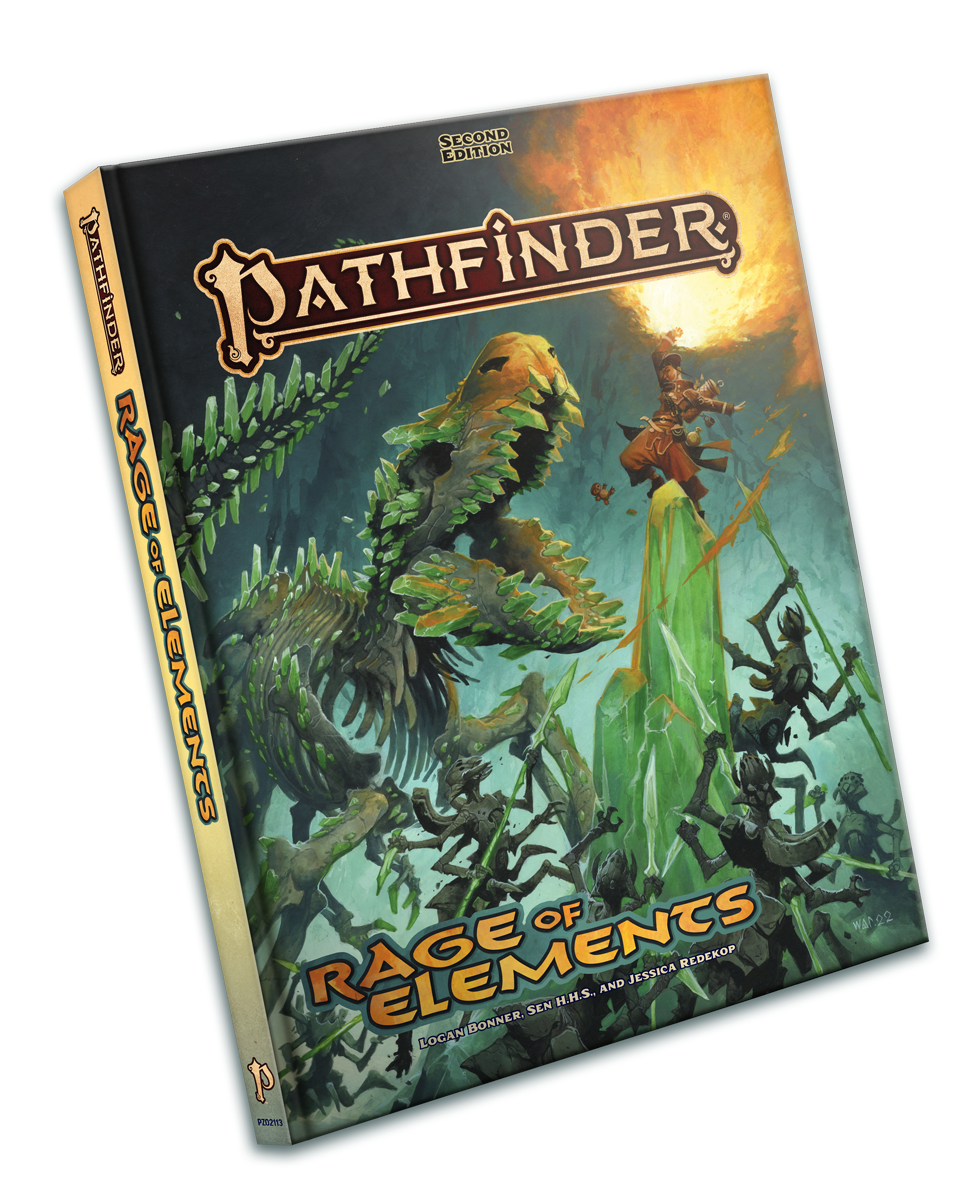 Pathfinder 2nd edition: Rage of Elements