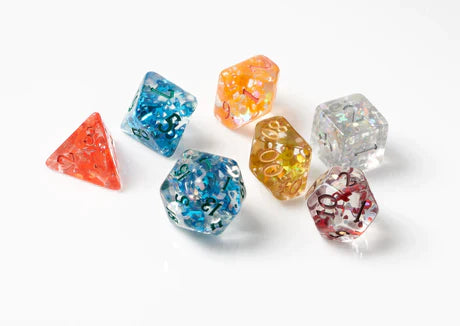 RPG Dice Set (7): Cancer Awareness