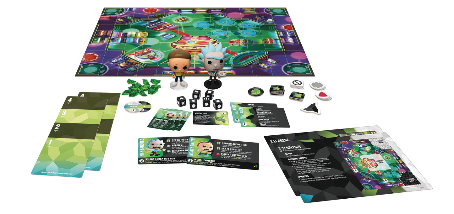 POP Funkoverse Strategy Game Rick & Morty 100 Expandalone