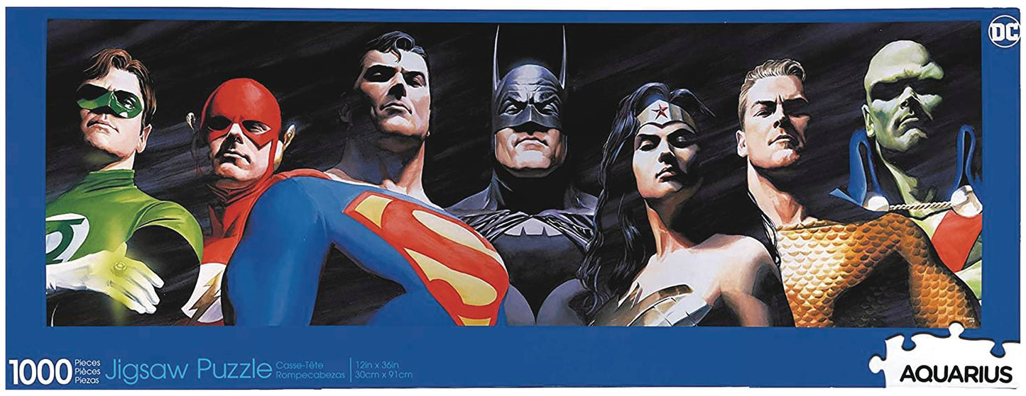 DC Comics JLA 1,000pc Slim Puzzle