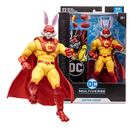 DC Multiverse McFarlane Collector Edititon Captain Carrot, Justice League Incarnate AF