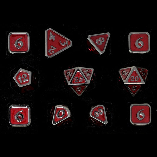 Die Hard Dice: Mythica Sinister Ruby 11 Piece RPG Set