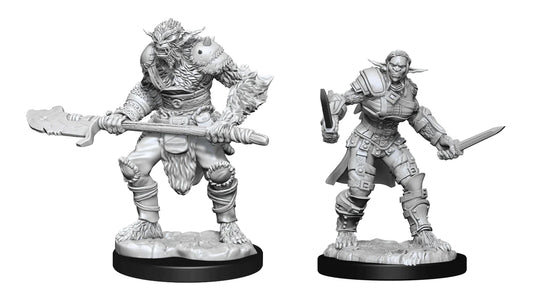 Nolzur's: Bugbear Barbarian (Male) & Bugbear Rogue (Female)