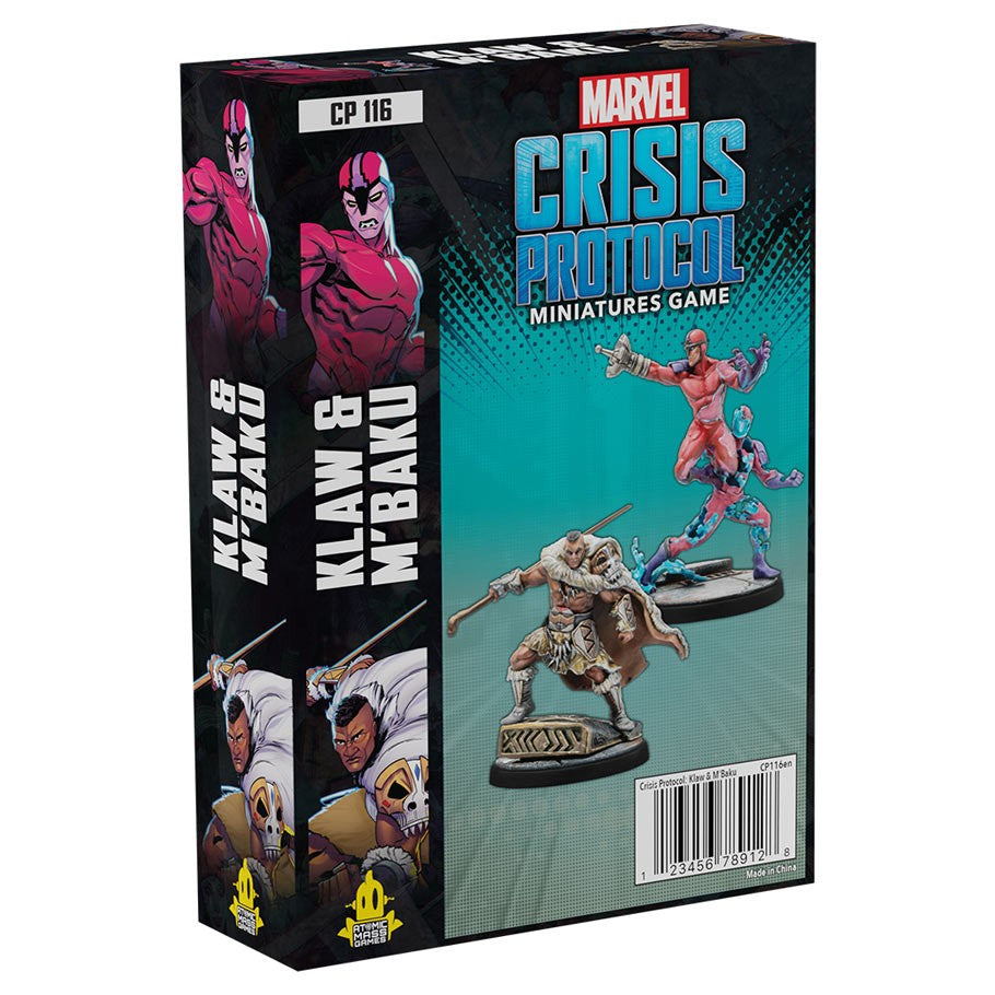 Marvel Crisis Protocol: Klaw and M'Baku