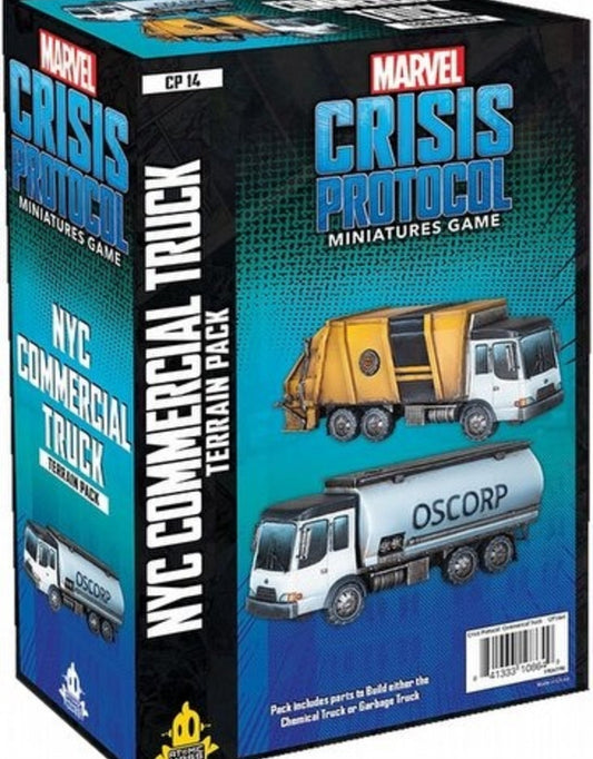 Marvel Crisis Protocol: NYC Commercial Truck Terrain Pack