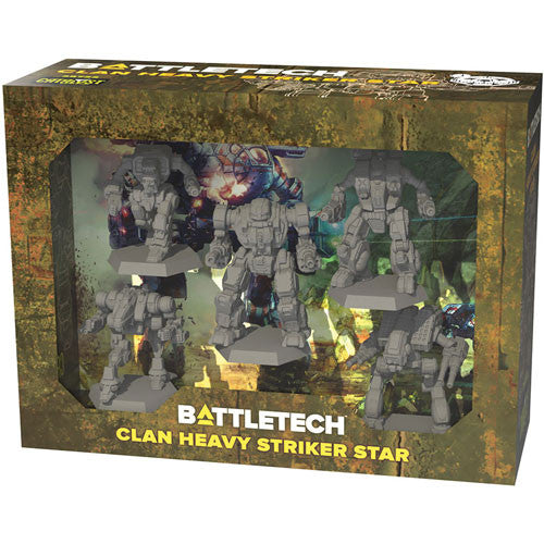 BattleTech: Miniature Force Pack - Clan Heavy Striker Star