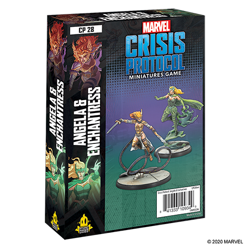 Marvel Crisis Protocol:  Angela and Enchantress