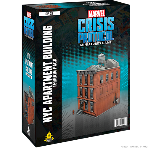 Marvel Crisis Protocol: NYC Apartment Building Terrain Expansion