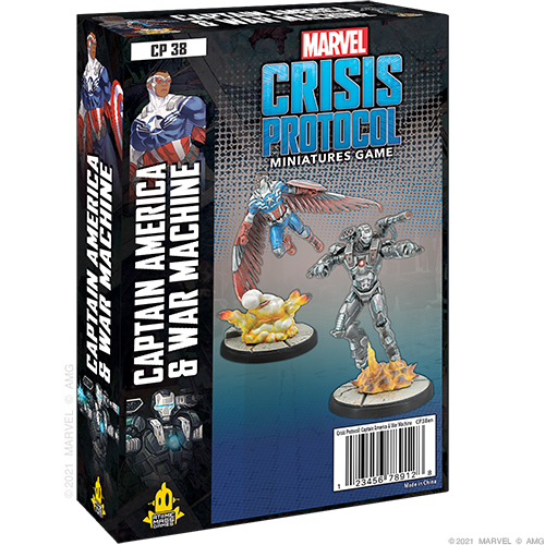 Marvel Crisis Protocol: Captain America and War Machine