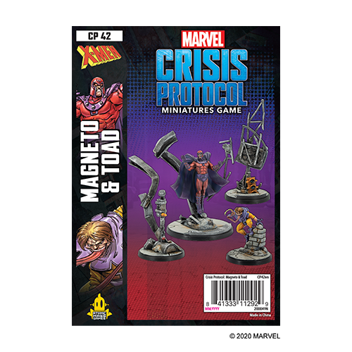 Marvel Crisis Protocol: Magneto & Toad