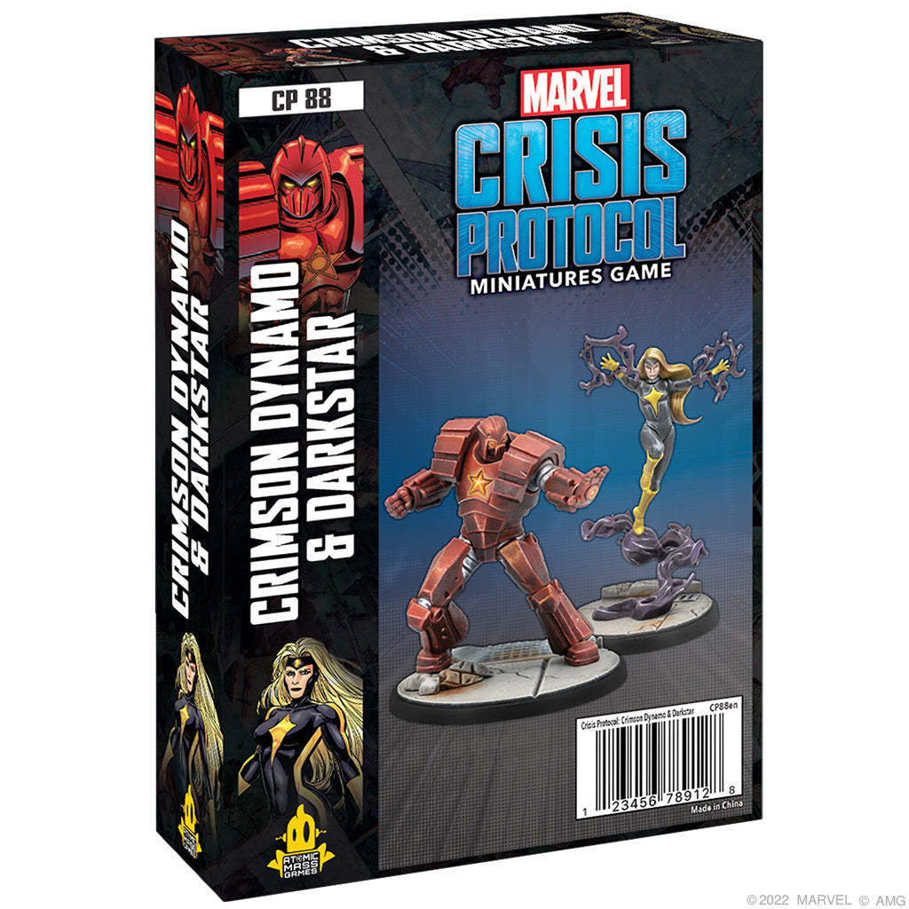 Marvel Crisis Protocol: Crimson Dynamo & Dark Star Character Pack