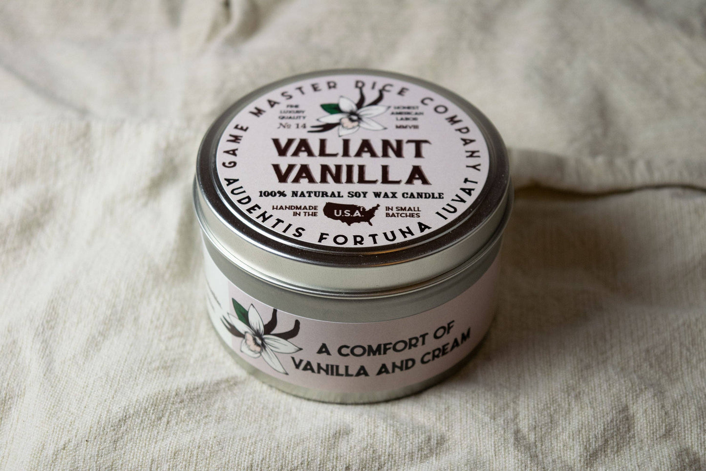 Valiant Vanilla Gaming Candle