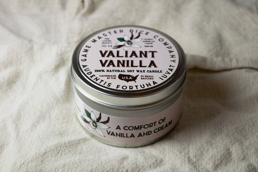 Valiant Vanilla Gaming Candle