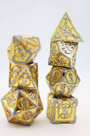 King Slayer's Sword RPG Metal Dice Set