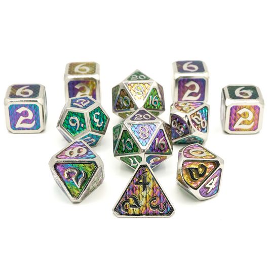 Die Hard Dice 11 Piece RPG Set - Drakona Khaos Aether