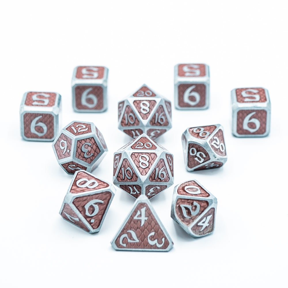 Die Hard Dice 11 Piece RPG Set - Drakona Ventus Zephyros