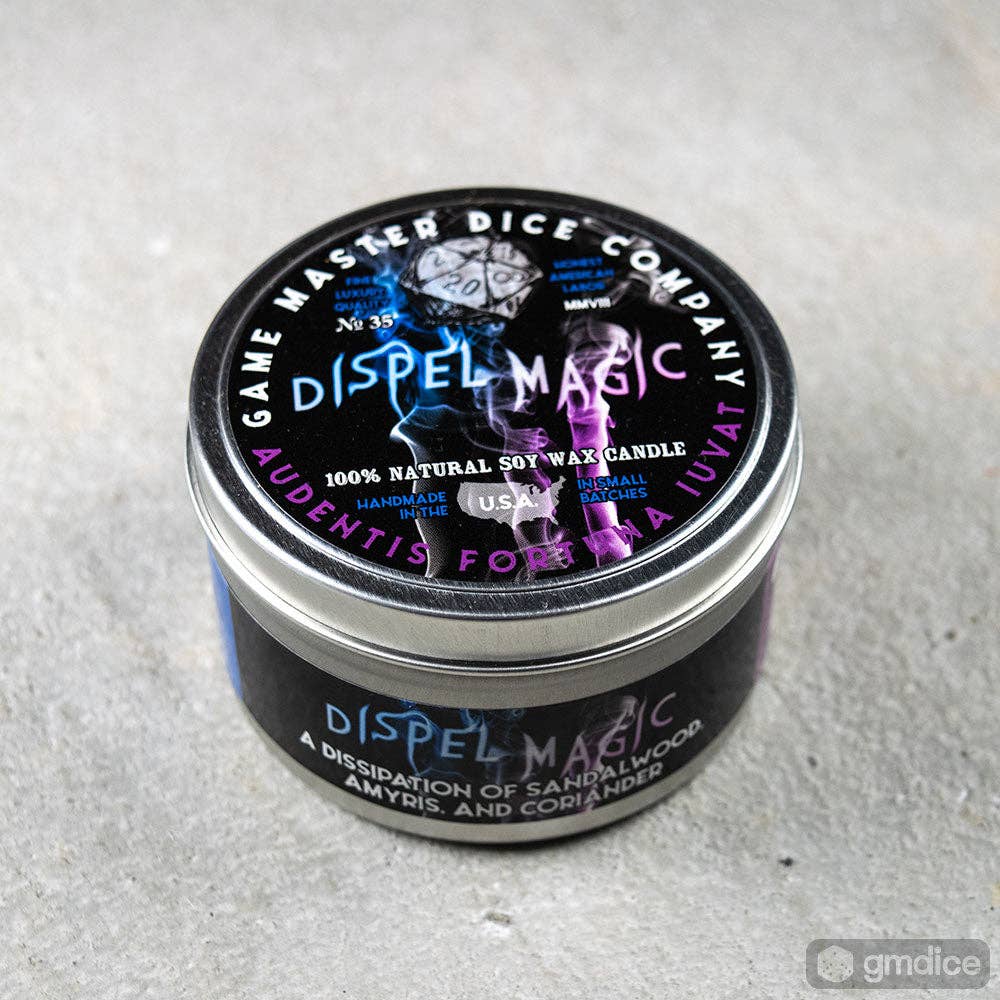 Dispel Magic Gaming Candle