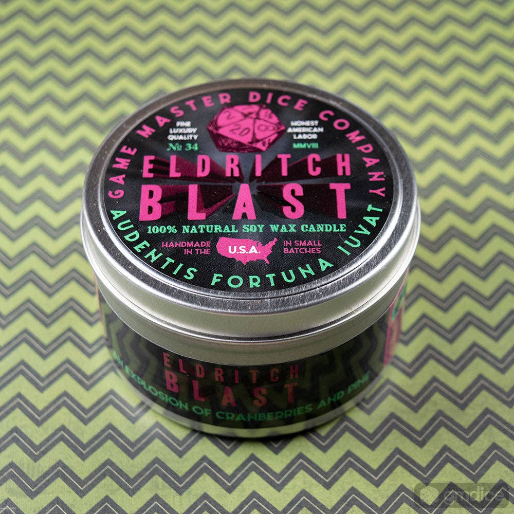 Eldritch Blast Gaming Candle