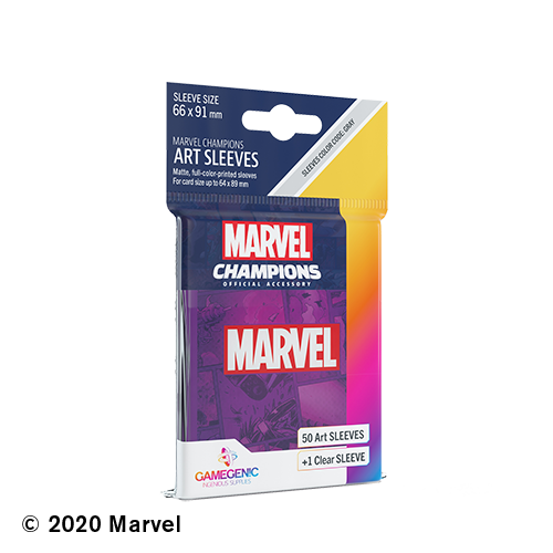 Marvel Art Sleeves: Marvel Purple