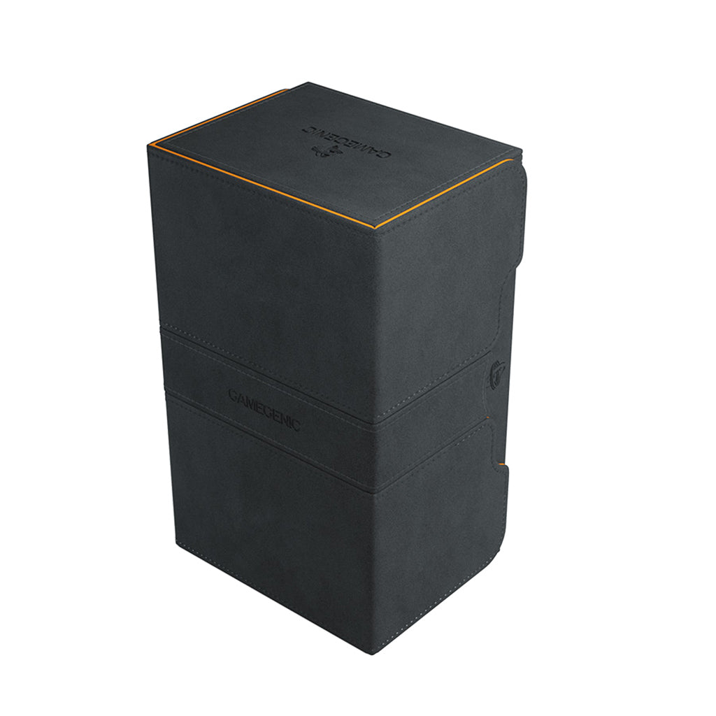 Stronghold 200+ Deck Box: XL Black/Orange