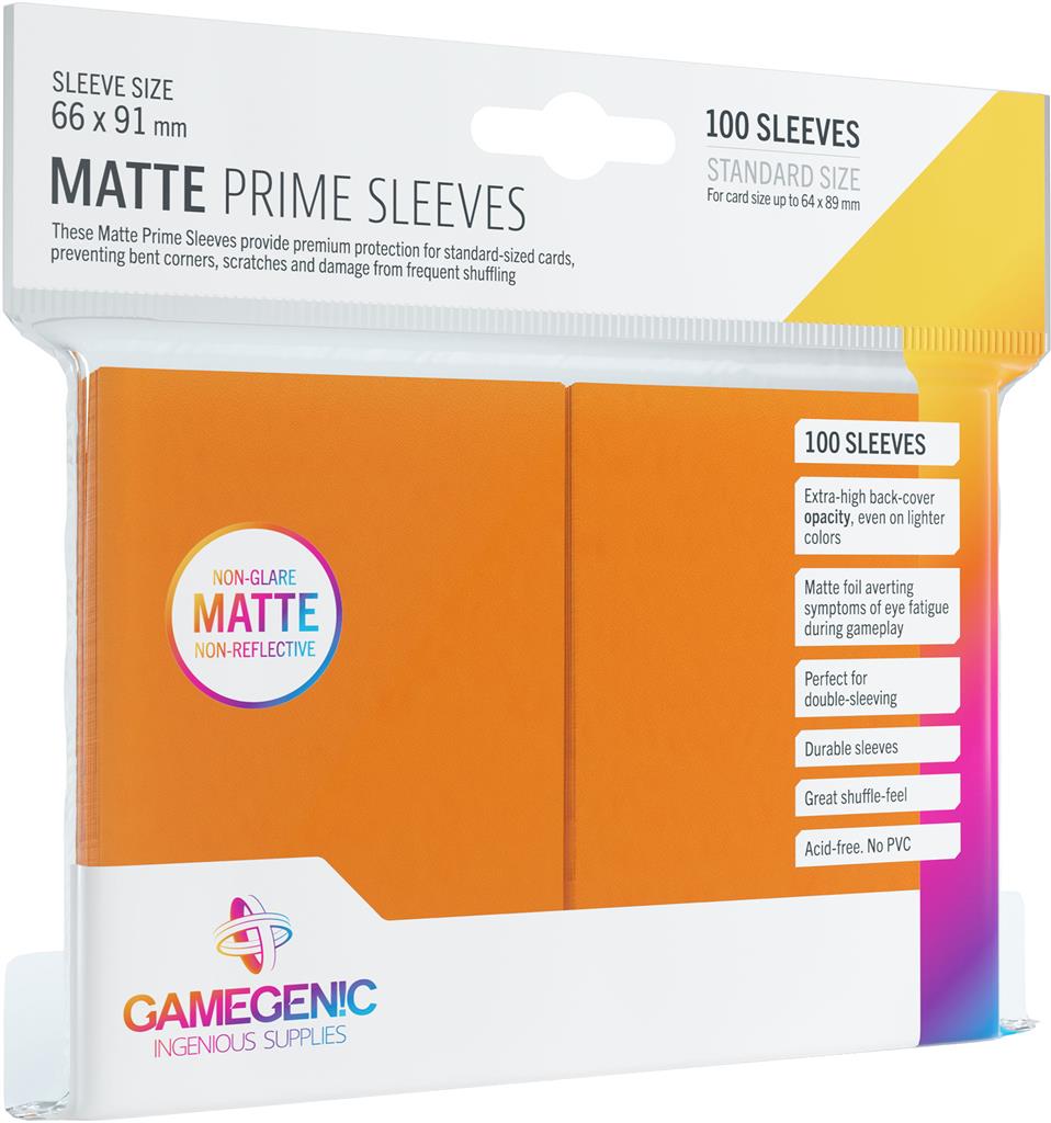 MATTE Prime Sleeves: Orange