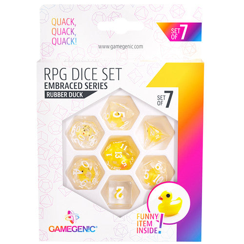 Embraced Series - Rubber Duck - RPG Dice Set (7PCS)