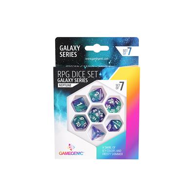 Galaxy Series - Neptune - RPG Dice Set (7pcs)