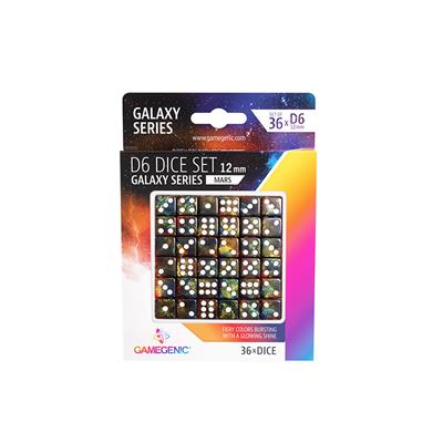 Galaxy Series - Mars - D6 Set 12mm (36pcs)