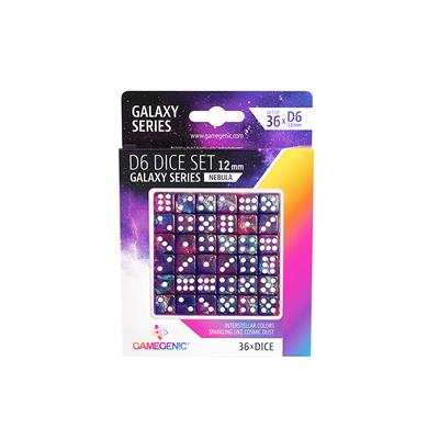 Galaxy Series - Nebula - D6 Set 12nn (36pcs)