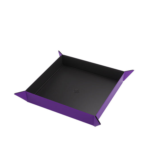 Magnetic Dice Tray Square Black/Purple