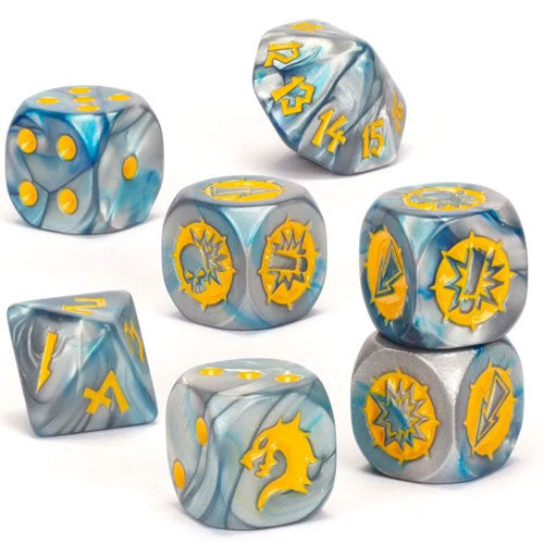 Blood Bowl: Norse Team Dice Set