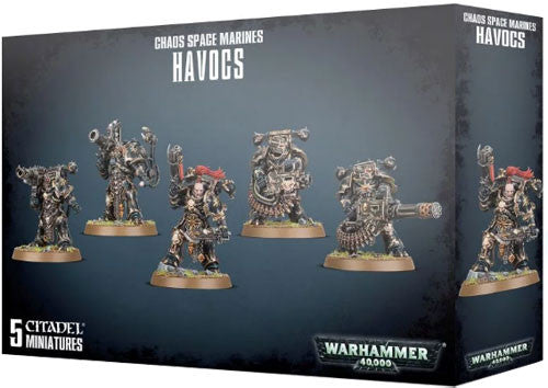 Warhammer 40K: Chaos Space Marines - Havocs