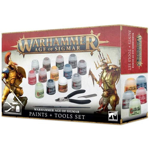 Warhammer Age of Sigmar: Paints + Tools