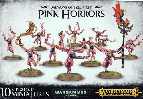 Warhammer 40K/Age of Sigmar: Daemons of Tzeentch - Pink Horrors