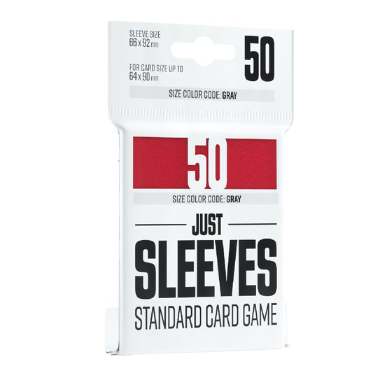 Just Sleeves - Standard Card Game Red