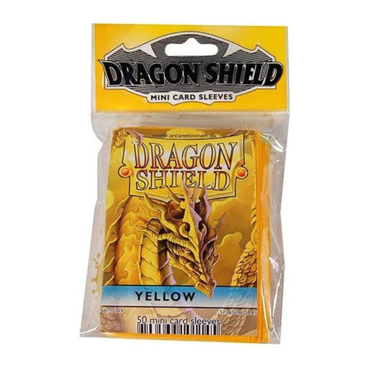 Dragon Shield - Mini Card Sleeves - Yellow